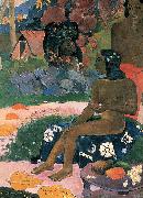 Paul Gauguin Her name is Varumati oil